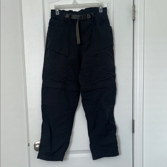The North Face Men’s Convertible Zip Off Hiking Cargo Pants Belted Size Small - Picture 1 of 9
